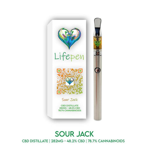 Sour Jack - CBD vape cartridge