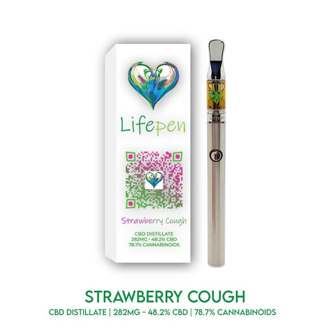 Strawberry Cough - CBD vape cartridge