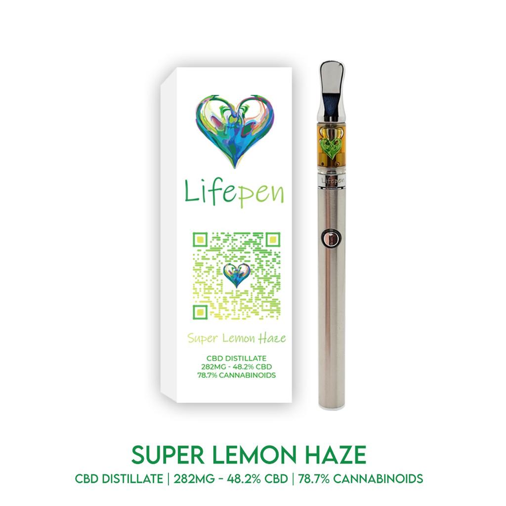 Super Lemon Haze - CBD vape cartridge– Lifepen Limited